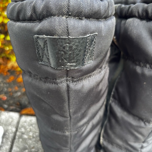 Lauren Ralph Lauren Quinly Black Winter Boots Size 9 - Picture 4 of 14